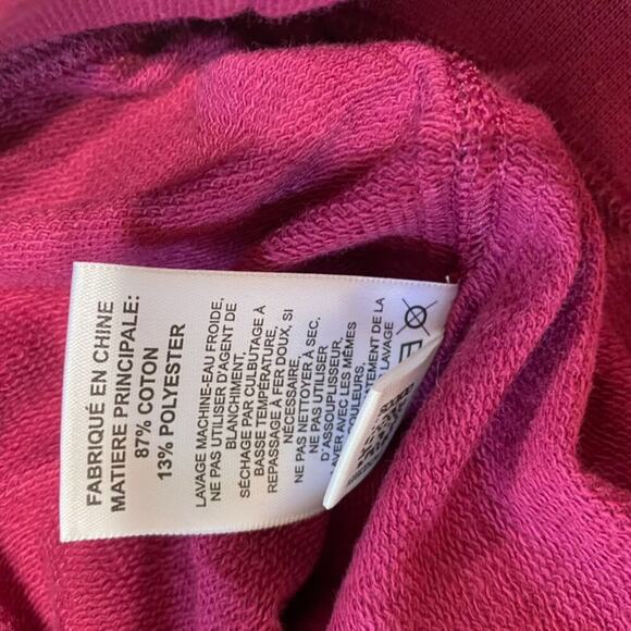 Ashworth NWT Golf Men’s 1/4 zip cotton vest, oversized Medium in the color Berry - Picture 6 of 12